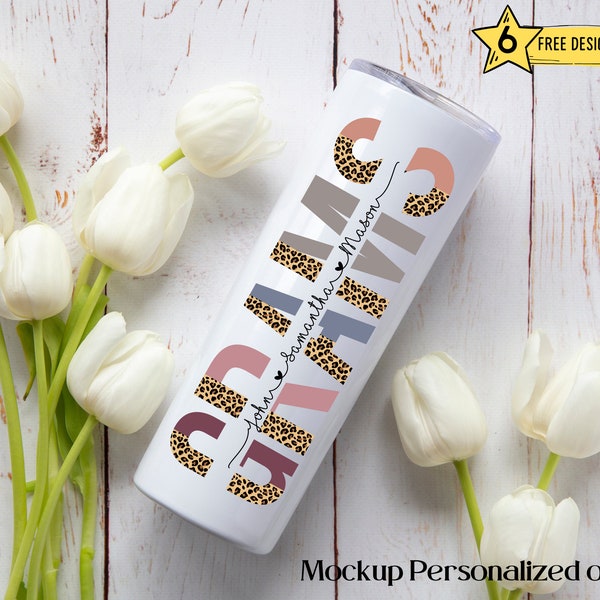 Grams Personalized PNG Digital Design Download for Sublimation Product Blanks, Tumbler Wraps, Print on Demand, POD, Mother's Day Gift