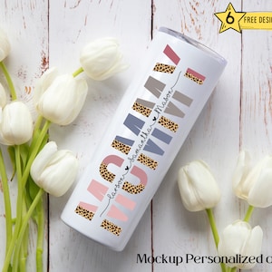 Mommy Personalized Tumbler PNG - Mother&#39;s Day Sublimation Design (Digital Download)
