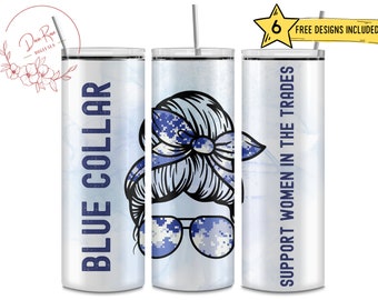 Diseño de vaso envolvente para mujeres trabajadoras (descarga digital PNG)