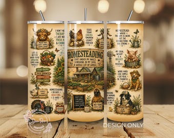 Homesteading Farm PNG-bekeromslag, landelijke tuin png-sublimatieontwerp, digitale download
