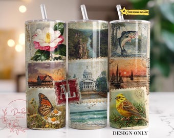 Alabama Tumbler Wrap PNG, sublimeringsdesign för delstaten Alabama-stämpel (digital nedladdning)