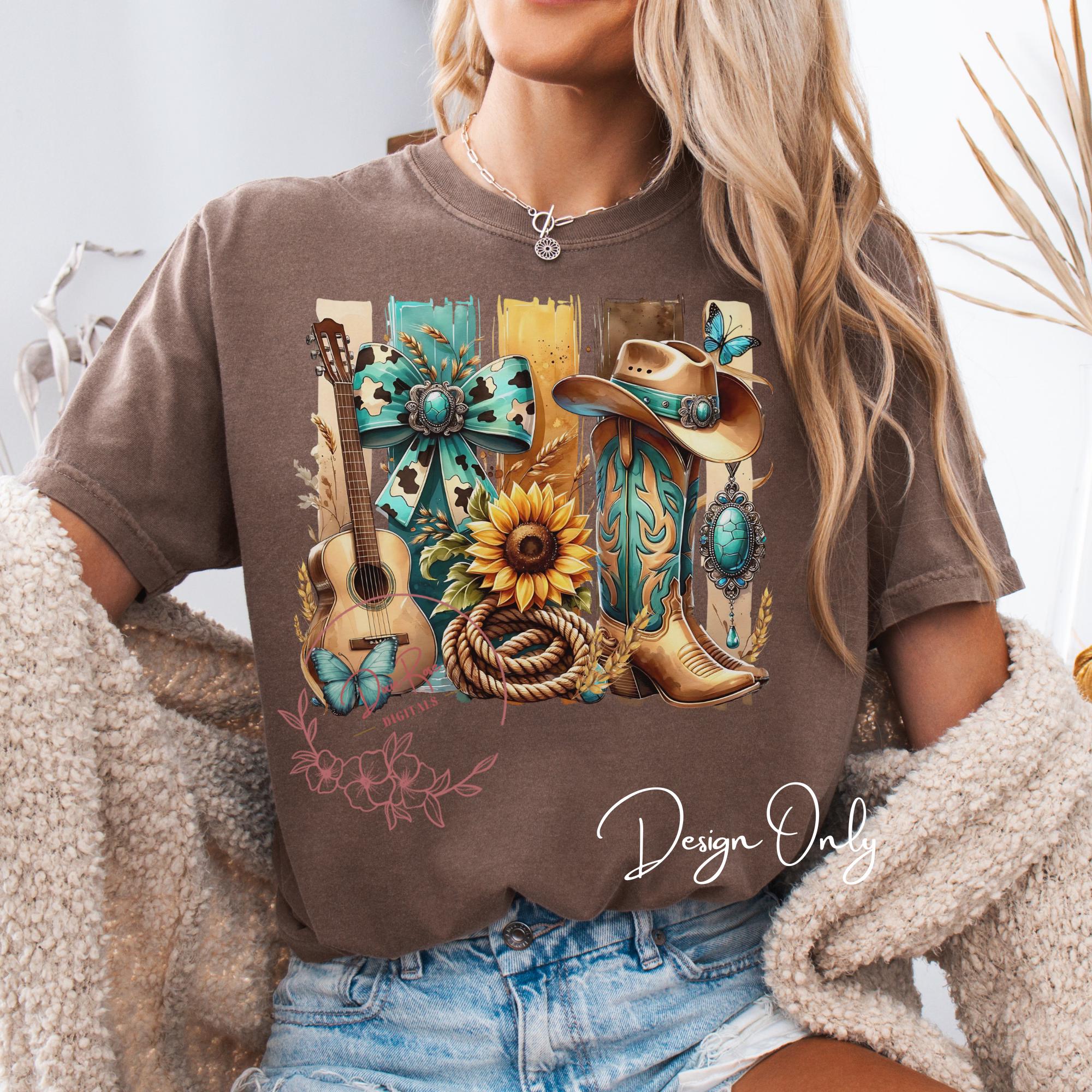 T-shirt bellissimo cavallo palomino con cappell
