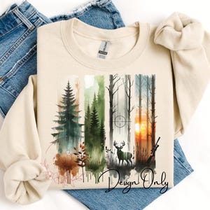 Hirschjagd PNG-Design, Weißwedelhirsch PNG-Dateien, Hirschsaison Sublimation PNG, Hemd Png, Hirschjäger Saison für Herren T-Shirt Digitales Png