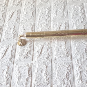 Unlacquered Brass Towel Bar, Towel Bar for Bathroom, Towel Bar, Brass Towel Bar for Bathroom, Brass Hammered Towel Rod