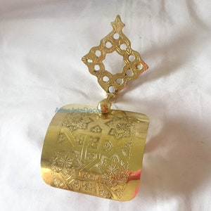 Set di accessori da bagno in ottone, decorazione da bagno in ottone non laccato, porta carta igienica in ottone, porta rotolo, porta rotolo ad anello