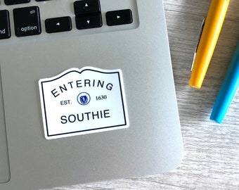 Pegatina de Southie, pegatina de South Boston, pegatina de Boston