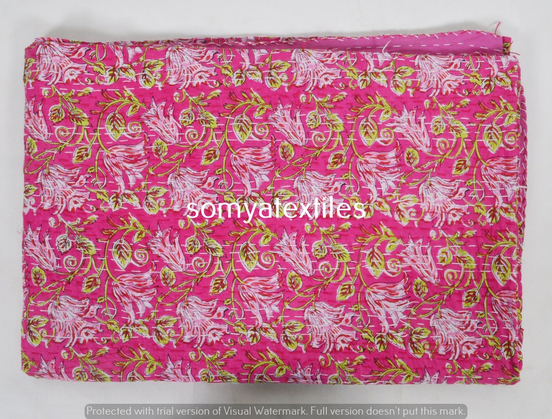 Floral Print Quilt Single Quilt for Sale Modern Bedspread Etsy