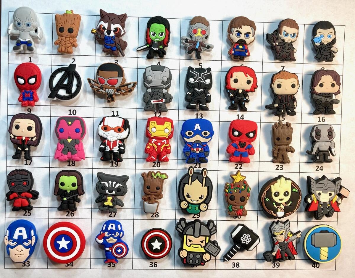 Marvel Avenger Charm and Key Ring Set NAMPS0386