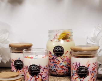Birthday Cake Scented Candle