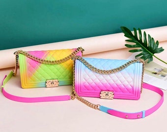 jelly shoulder bag