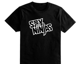 Kids Chad Wild Clay CWC Spy Ninja T-Shirt Boys Girls Youtuber Gamers Tee Top