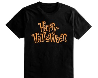 Happy Halloween Kids Boys Girls T-Shirt Tee Top Spooky Halloween Costume Ideas