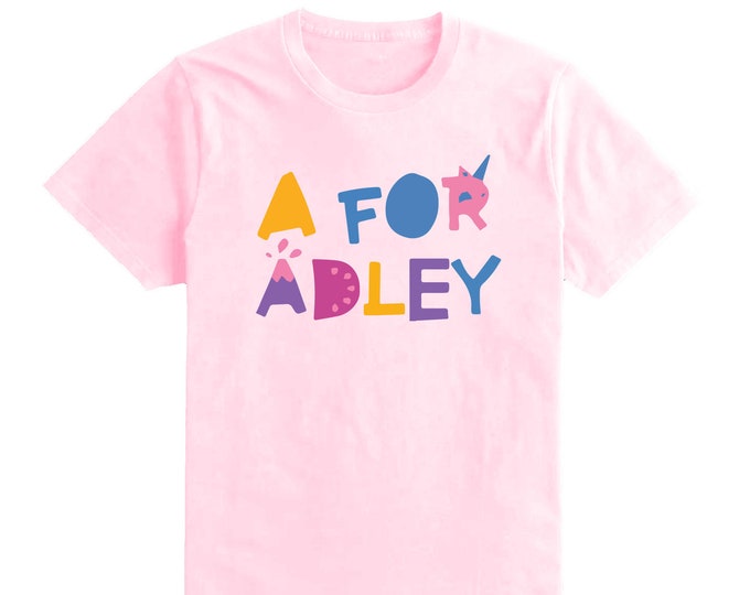 A for adley svg Etsy UK