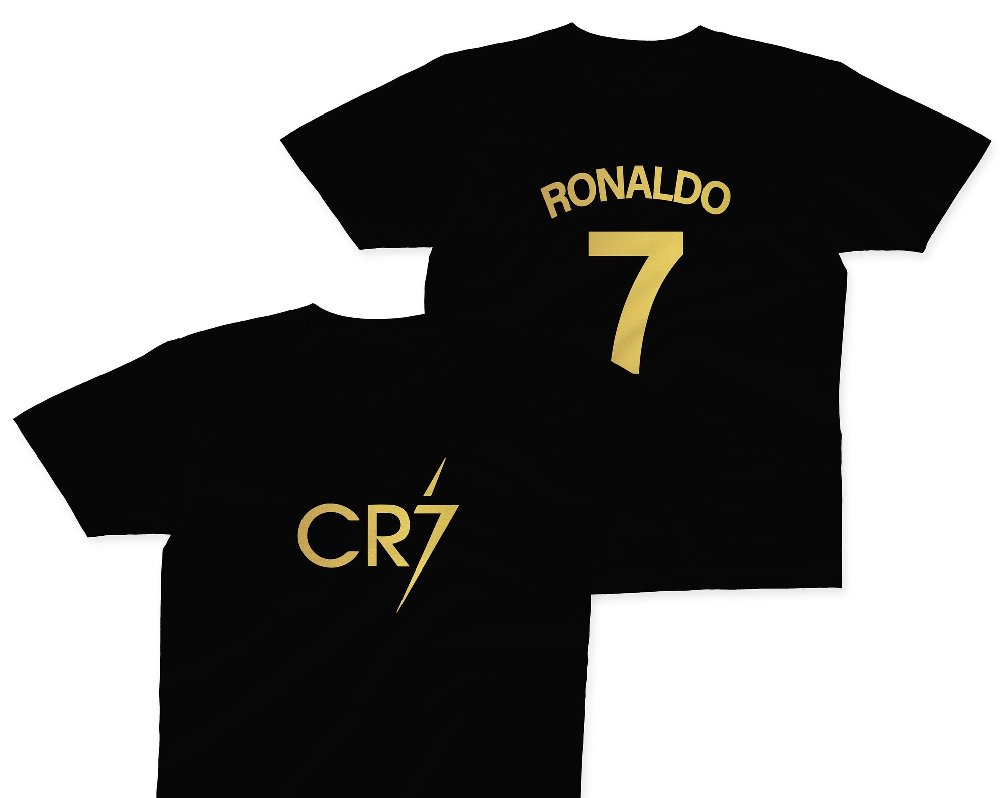 Discover CR7 T-Shirt Ronaldo Football T-Shirt