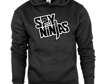 SPY NINJA CWC Inspired Kids Boys Girls Hoodie Youtuber Merch Hooded Sweatshirt Etsy
