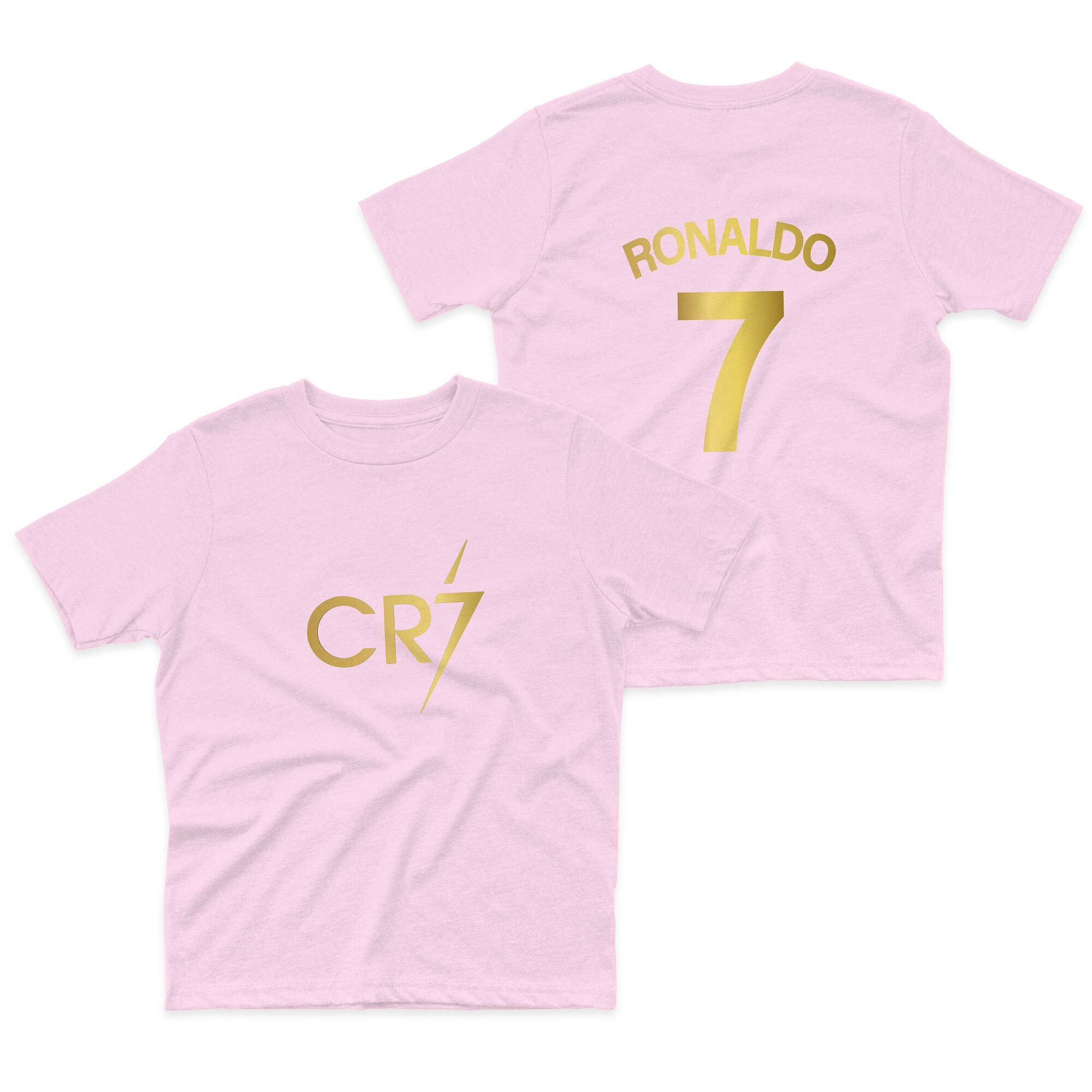 Discover CR7 T-Shirt Ronaldo Football T-Shirt