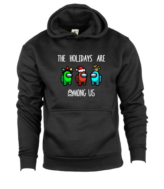 Among Us Kids Christmas Hoodie Boys Girls Unisex Gaming Gamer Hooded Sweatshirt Gift Kids Christmas Jumper Etsy