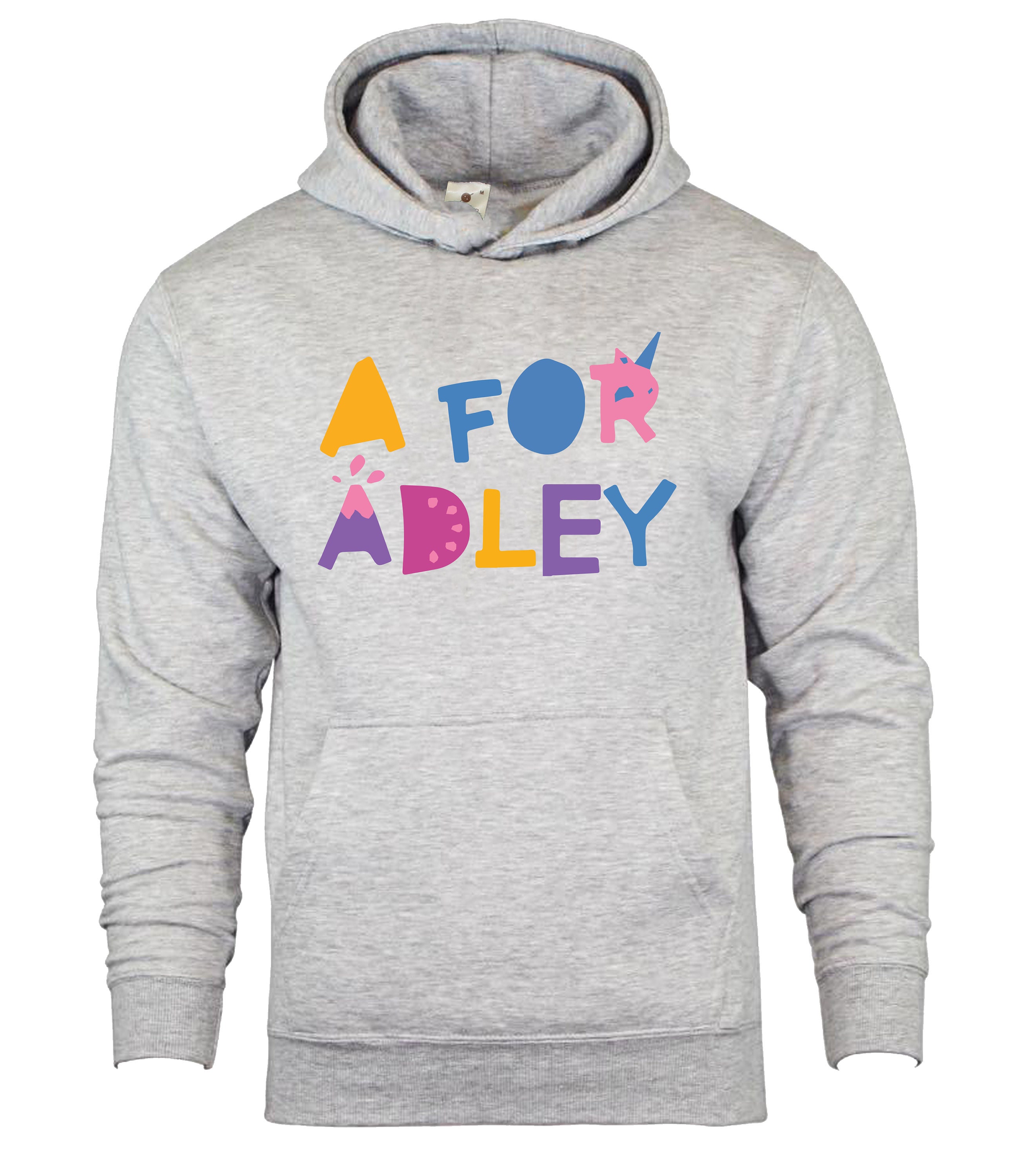 A for Adley Kids Girls Hoodie/Hoody Hooded Sweatshirt Fun Etsy