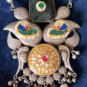 Exquisite Handcrafted Fusion Necklace - Premium Brass Elegance