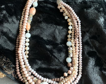 Five Lines Scintillating Necklace