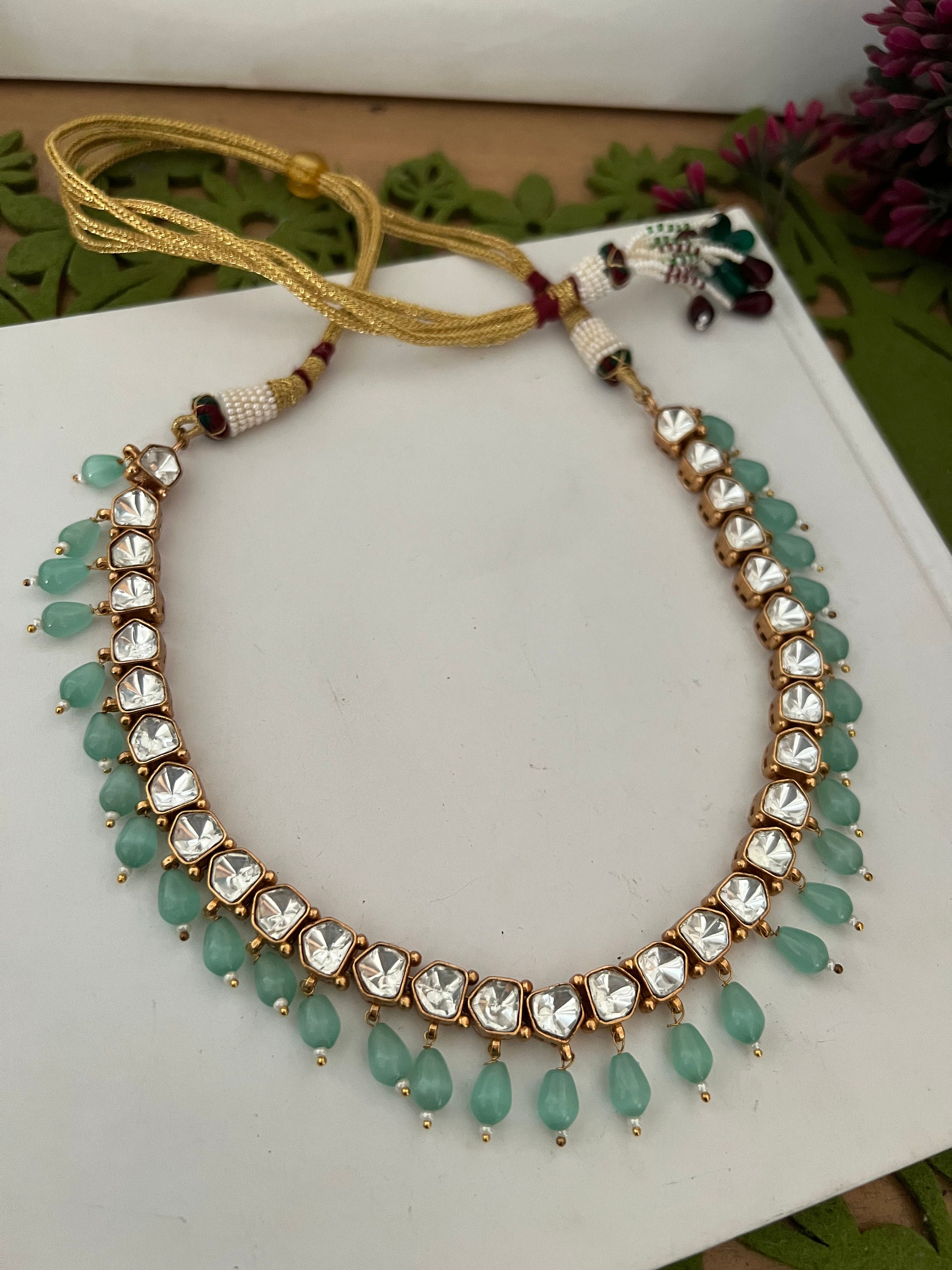 Elegant kundan jewellery deals