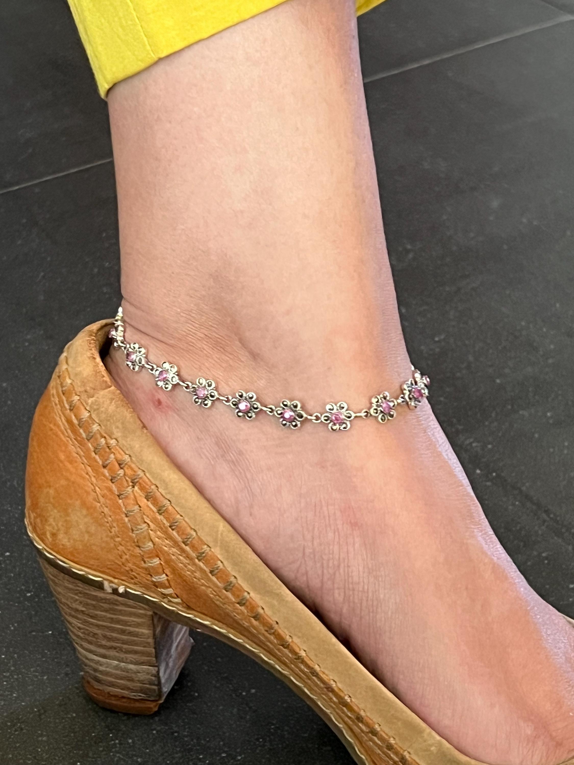 Amazon.com: 925 Anklets For Women, 925 Silver 2 Pieces