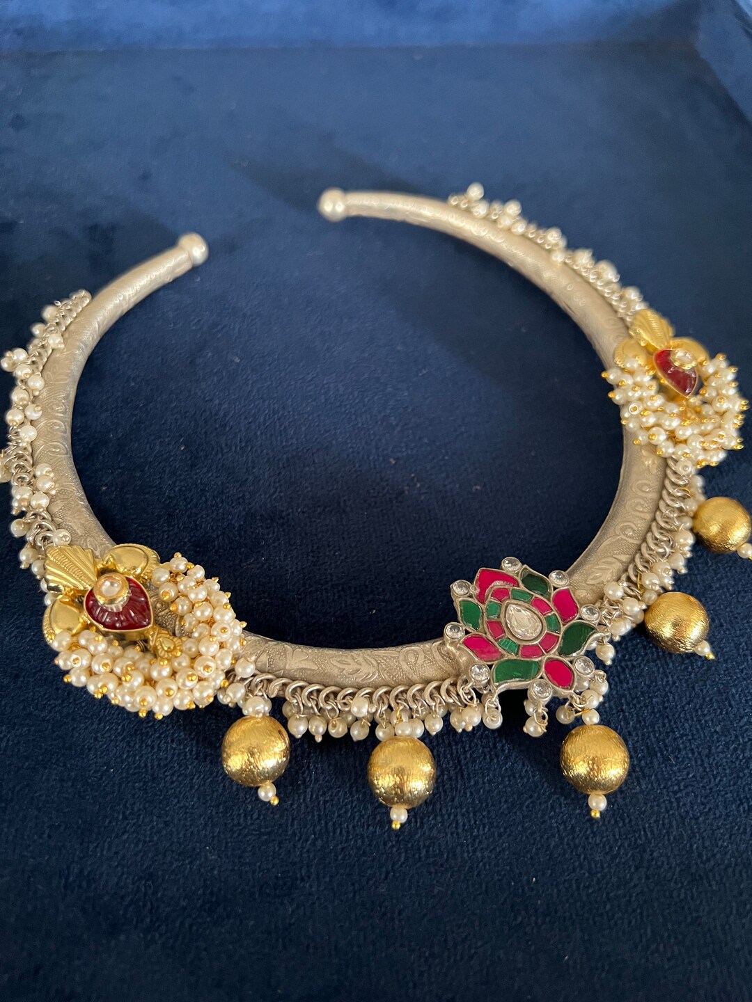 Chic Designer Fusion Hasli Necklace - Etsy