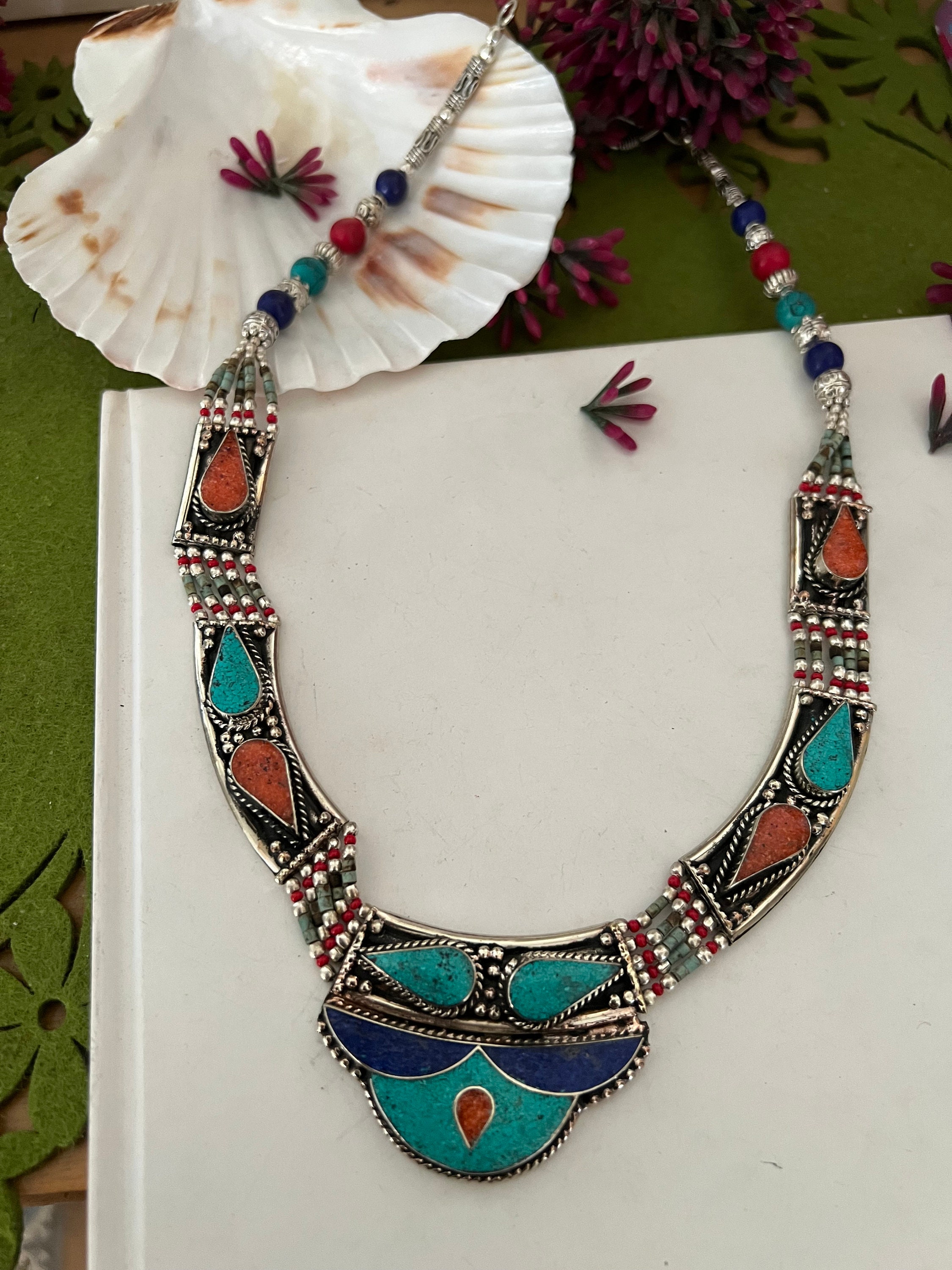Statement Himalayan Necklace/ Vintage Necklace/ Indian