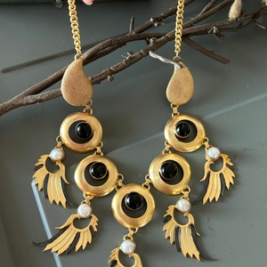 Winged Statement Necklace