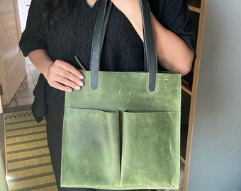 Vintage Ledertasche