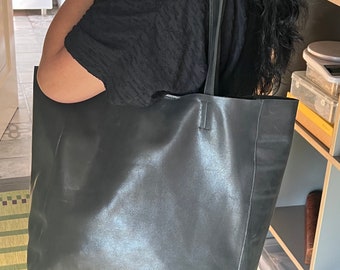 Vintage weiche Ledertasche