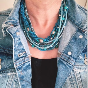 Statement Beaded Necklace