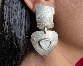 Vintage Mother of Pearl Earrings
