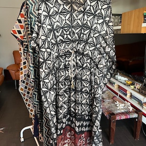 Gajji Silk Kaftan/ Loungewear/ Resort Wear/ Kaftan Dress/ Pure Silk Kaftan/ Handcrafted Kaftan