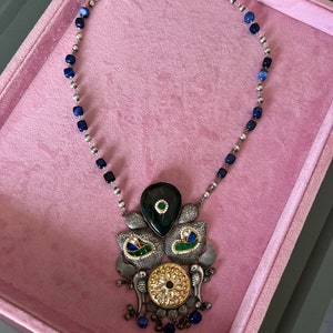 Exquisite Handcrafted Fusion Necklace - Premium Brass Elegance