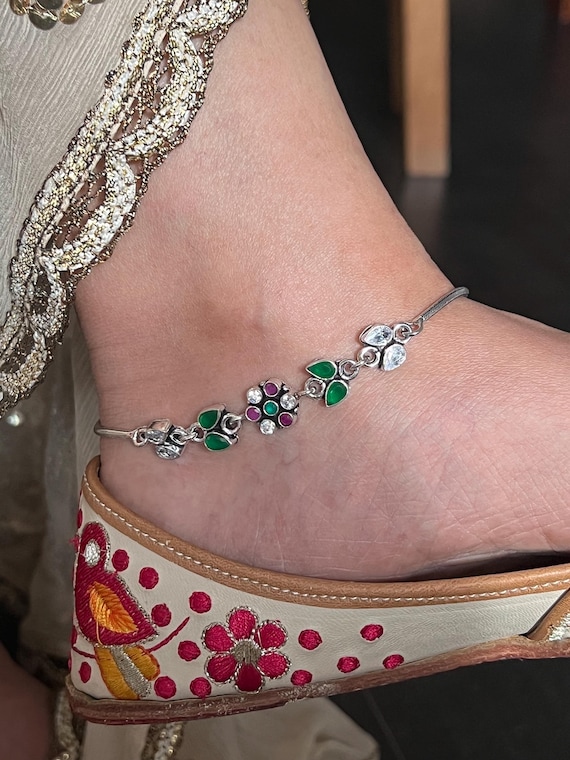 ◆STONEHENgE◆ silver anklet SC1757 Bella Signature Sterling Silver Beaded Anklet – Bella Rose & Co