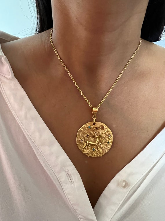 Sagittarius hotsell pendant necklace