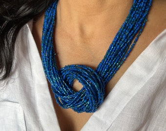 Statement Knotty Necklace