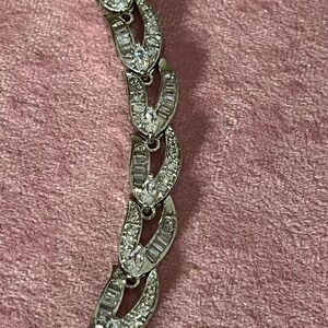 Austrian Crystal jewelry sets collar snake chain necklace+bracelet floating charms SMTPS4 7