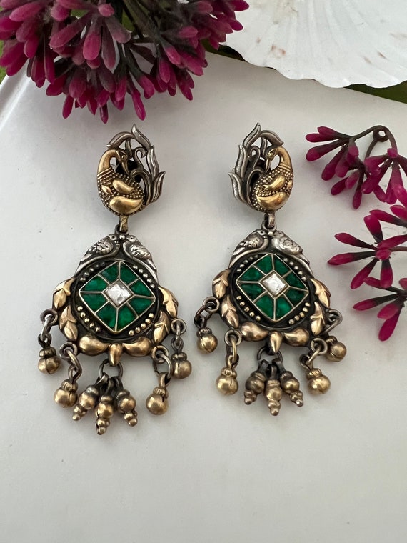 Pure silver kundan jewellery deals