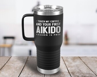 Personalised Gift Aikido Mug Money Box Cup Japan Aikidoka Kung Fu Kungfu Coffee Personalised Gift Aikido Mug Money Box Cup Japan Aikidoka Kung Fu Kungfu Coffee
