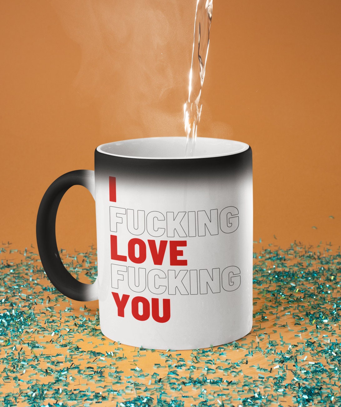 I Like Pretty Things And The Word Fuck – *MATURE* Engraved Tumbler, Funny  Adult Travel Mug, Adult Mug – 3C Etching LTD