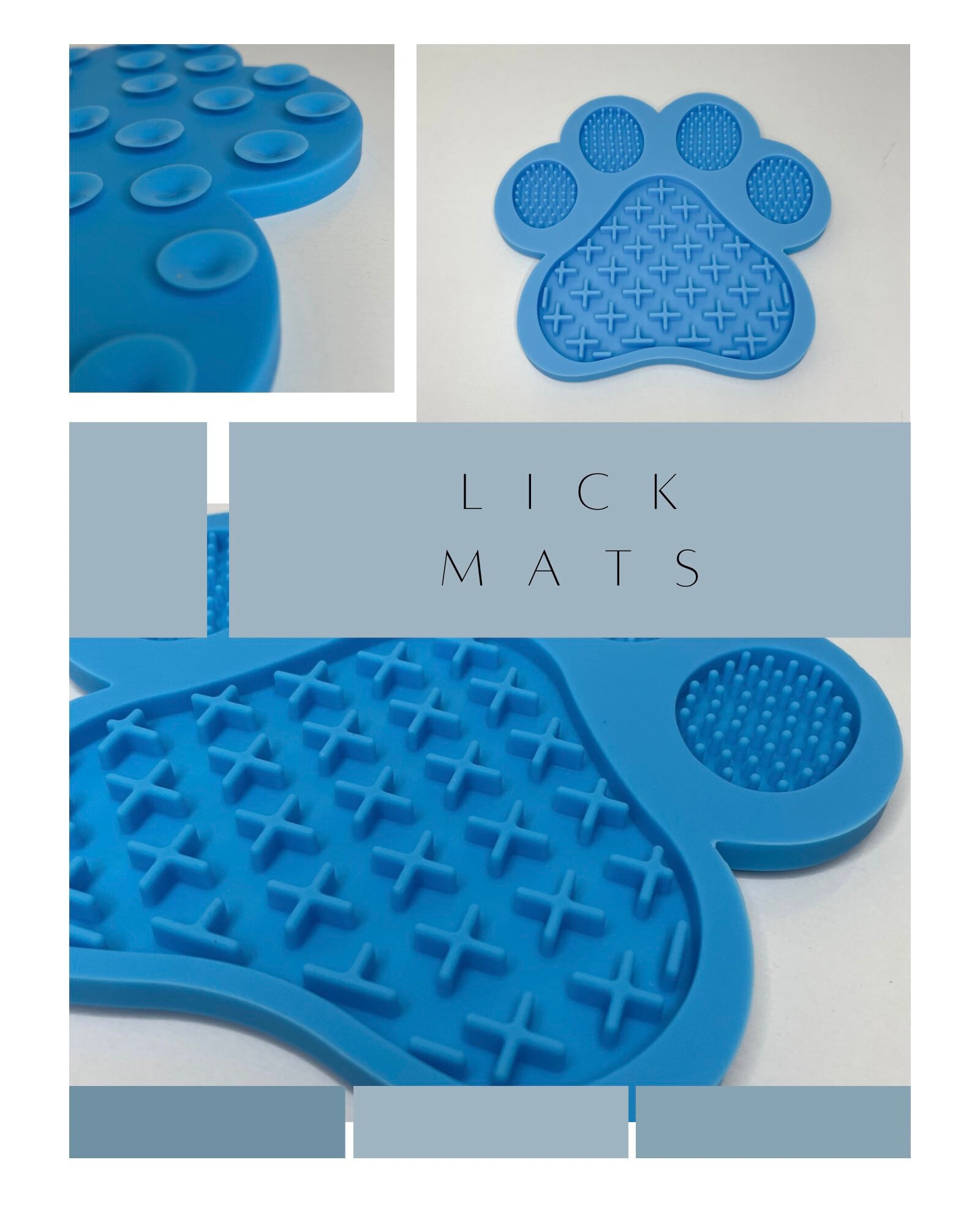 Puppy Lick Mat. Dog Licki Mat. Slow Feeder. Dog Enrichment. Etsy UK