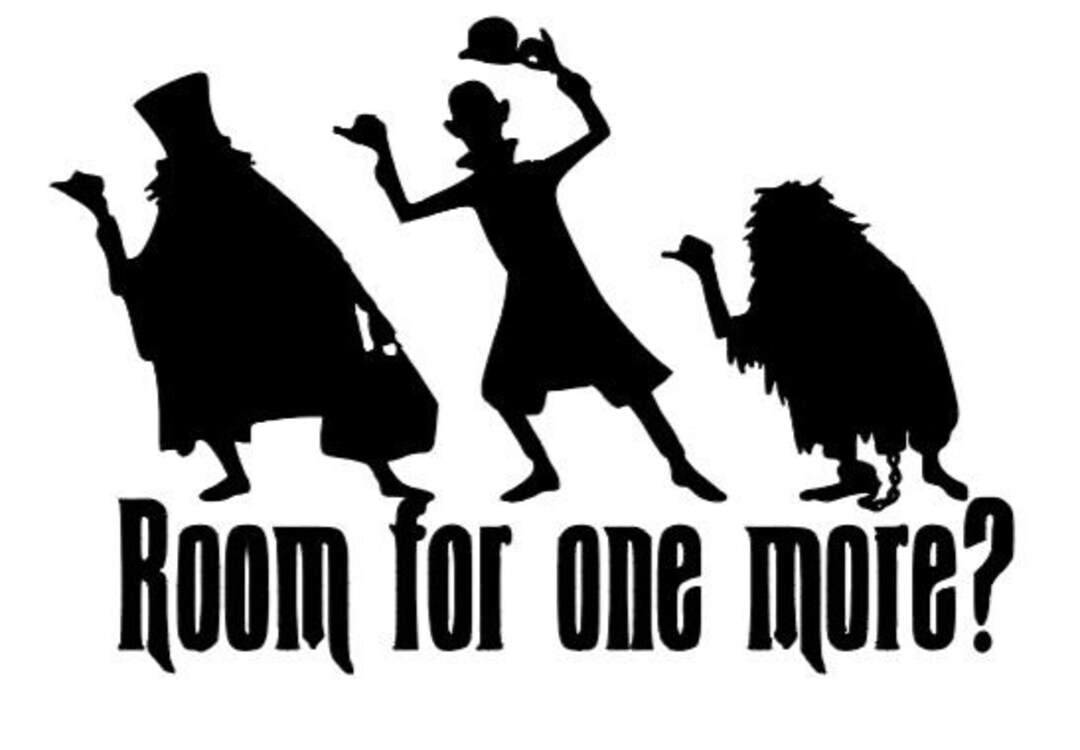 Hitchhiking Ghosts Car Decal Haunted Mansion Car Decal Etsy New Zealand