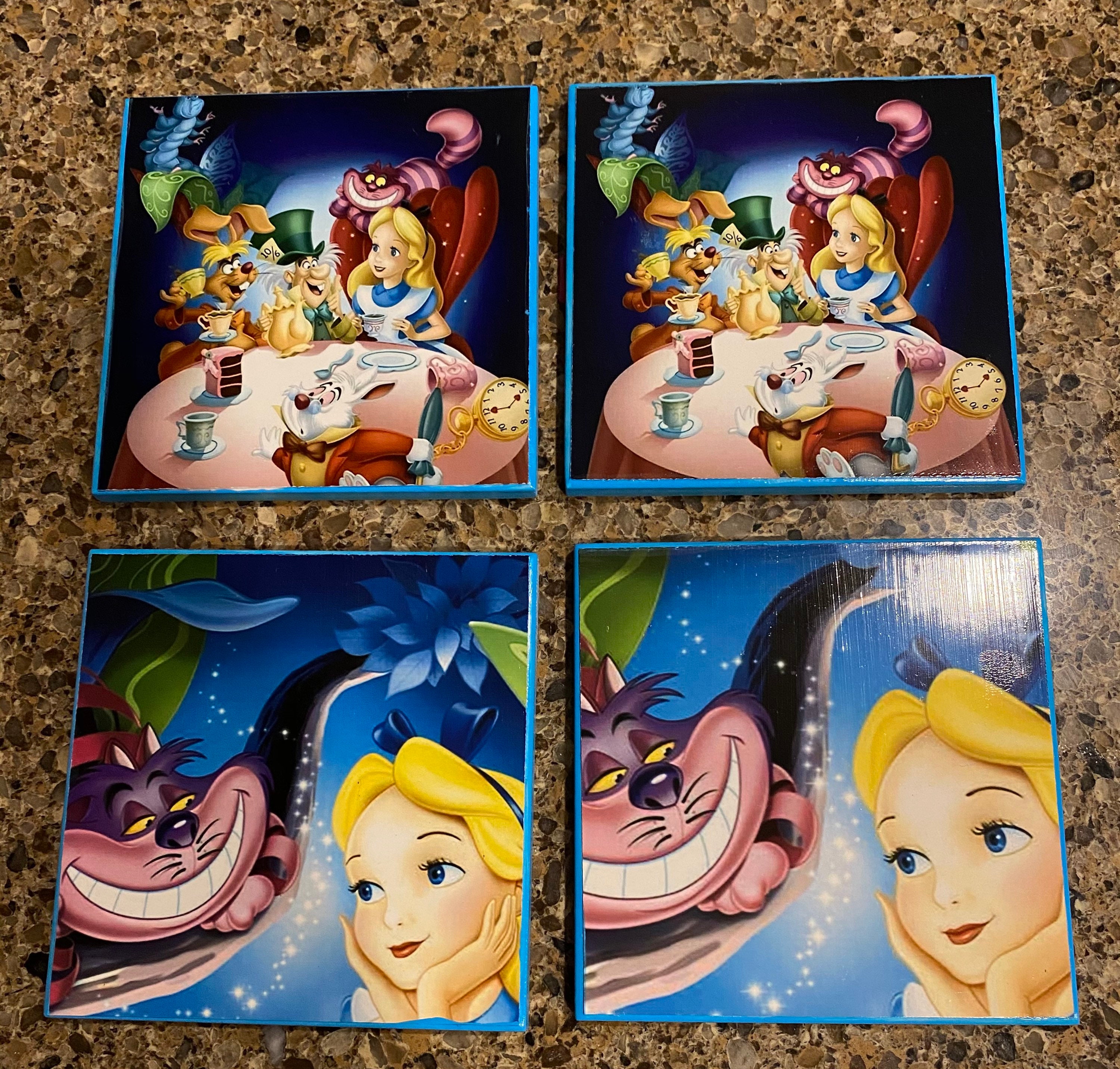 ALICE IN WONDERLAND COASTER RED QUEEN MATCHES OUR BOOKS & BAGS NEW IN CELLO ALICE IN WONDERLAND COASTER RED QUEEN MATCHES OUR BOOKS & BAGS NEW IN CELLO