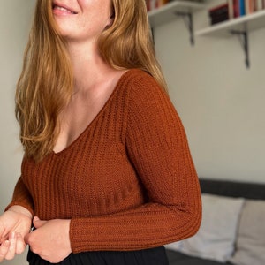 Ellie Shirt Knitting Pattern / Strickanleitung