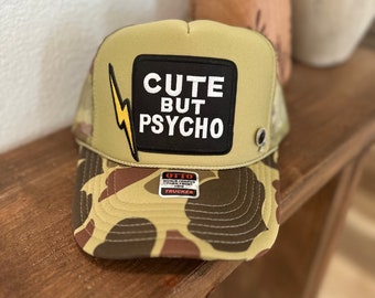 Patch Trucker Hat | trucker hat | custom trucker hat | trucker | custom | camo