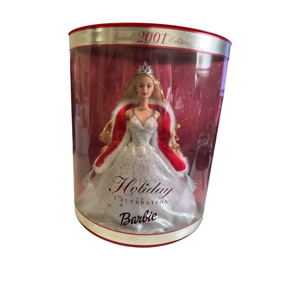 Special Edition 2001 Holiday Celebration Barbie - Etsy Canada