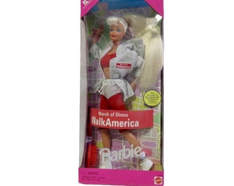 Barbie März Dimes Walk America 1997 von Mattel