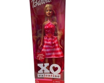 Vintage 2002 Barbie XO Valentine Mattel #55517 Barbie Doll Vday